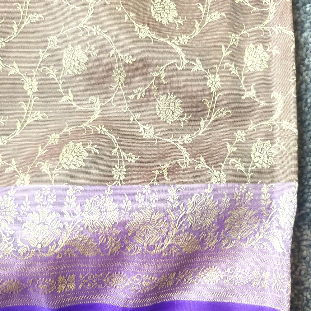 Classic Pale Purple Saree